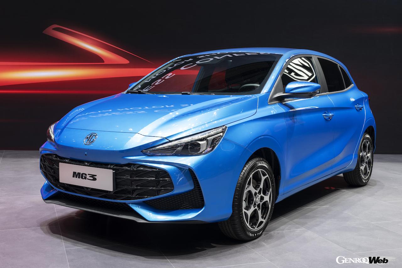 新型「MG3 ハイブリッド+」は、1.5リッター直4ガソリンエンジンにモーターを組み合わせた新開発「ハイブリッド+（Hybrid+）」パワートレインを搭載する。