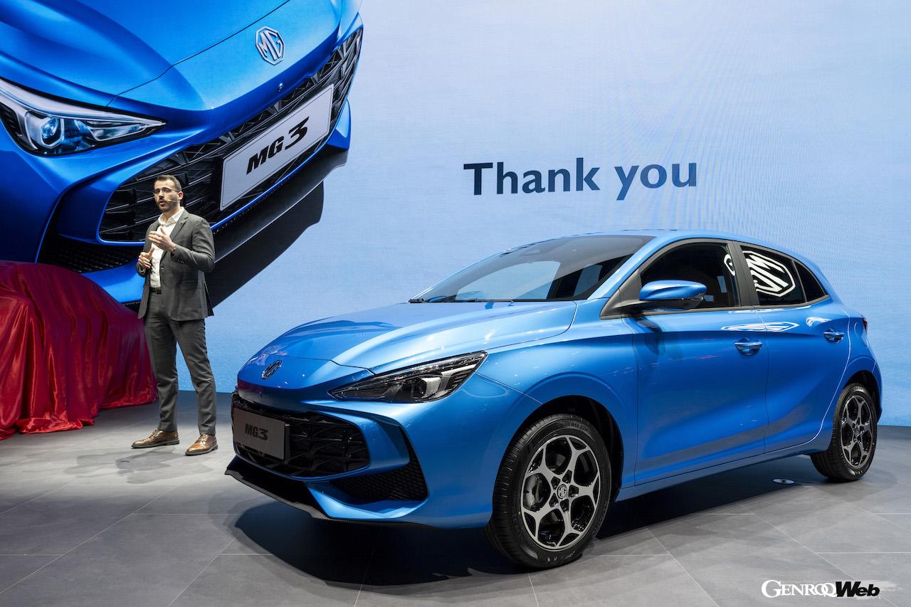 新型「MG3 ハイブリッド+」は、1.5リッター直4ガソリンエンジンにモーターを組み合わせた新開発「ハイブリッド+（Hybrid+）」パワートレインを搭載する。