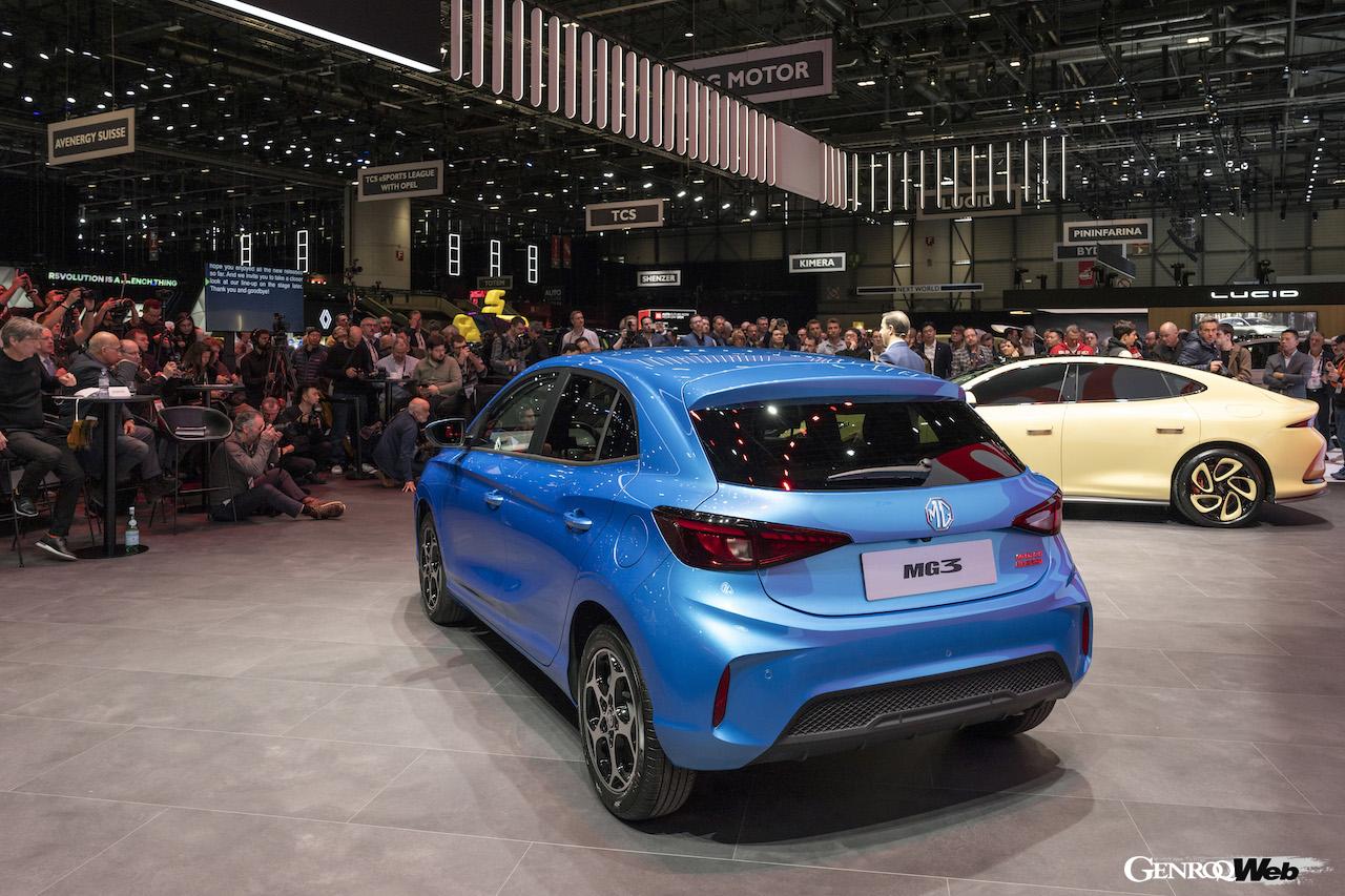 新型「MG3 ハイブリッド+」は、1.5リッター直4ガソリンエンジンにモーターを組み合わせた新開発「ハイブリッド+（Hybrid+）」パワートレインを搭載する。