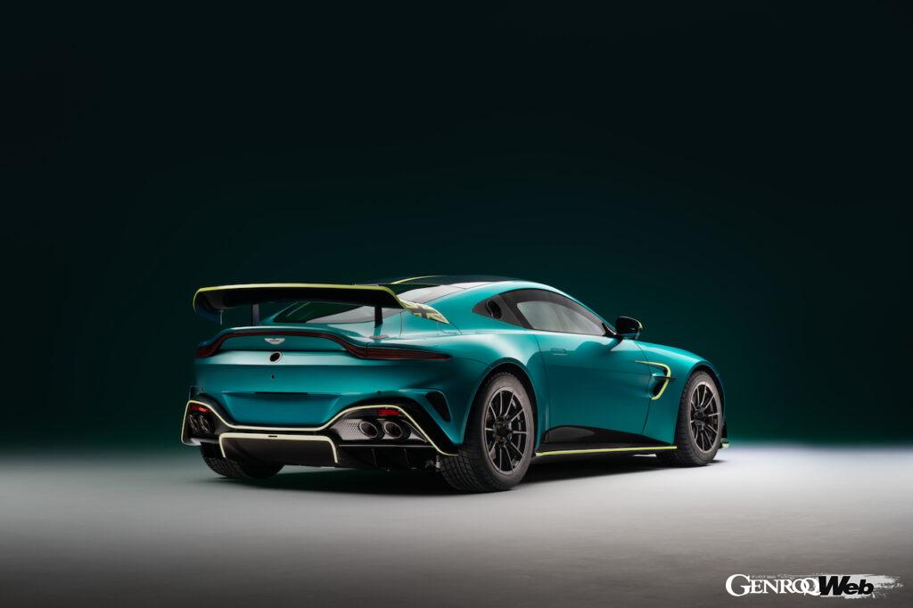 「アストンマーティン ヴァンテージ GT4」のエクステリア。