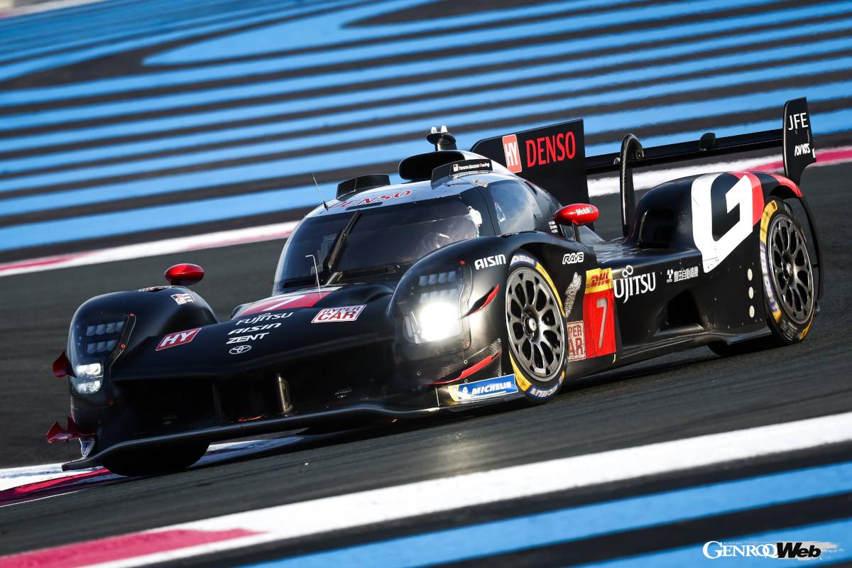 小林可夢偉が乗車するGR010 HYBRID 7号車。