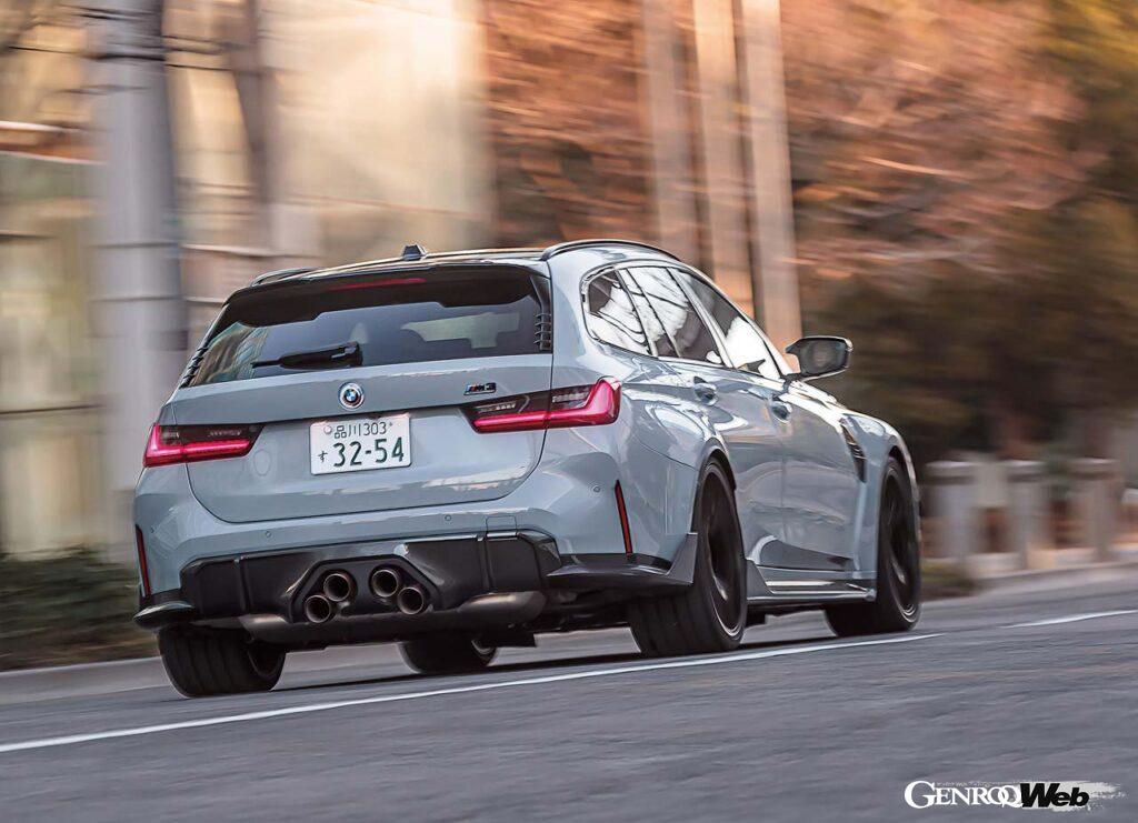 3.0リッター直6ツインターボから510PS／650Nmを絞り出して、それを混じりけなく使う「BMW M3 コンペティションM xドライブ ツーリング」。