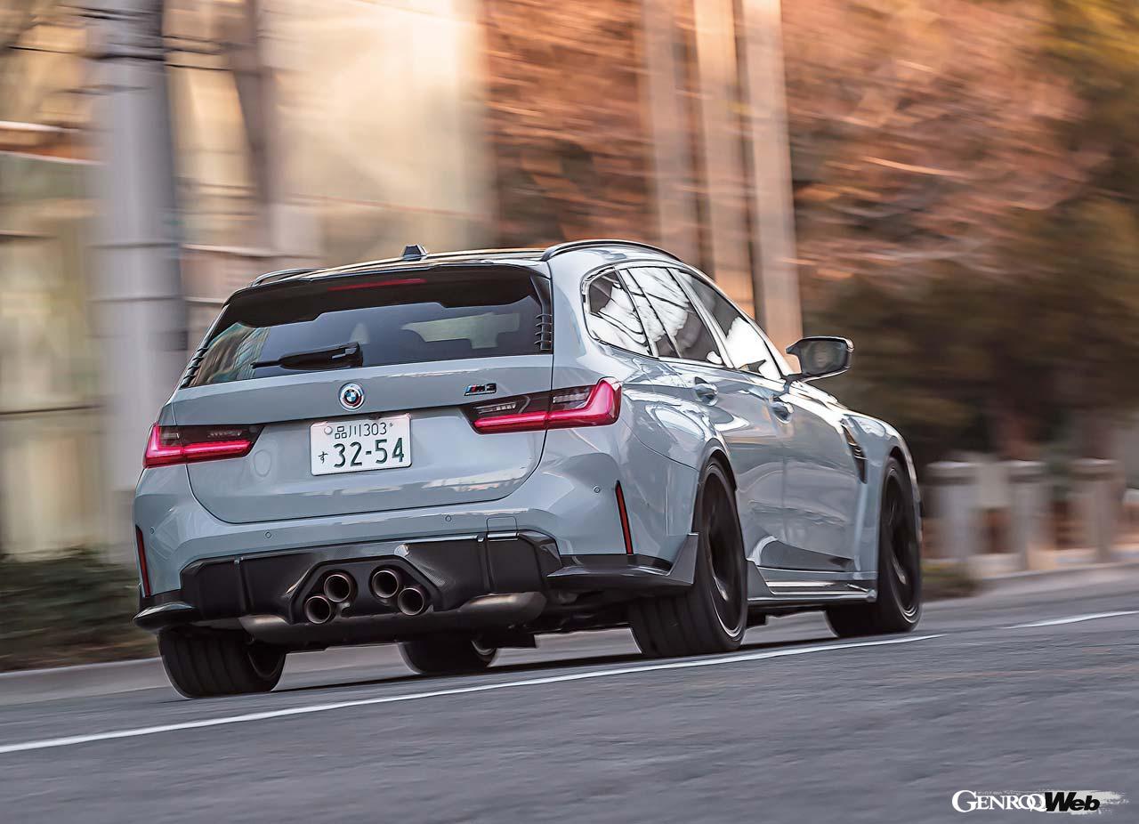 3.0リッター直6ツインターボから510PS／650Nmを絞り出して、それを混じりけなく使う「BMW M3 コンペティションM xドライブ ツーリング」。