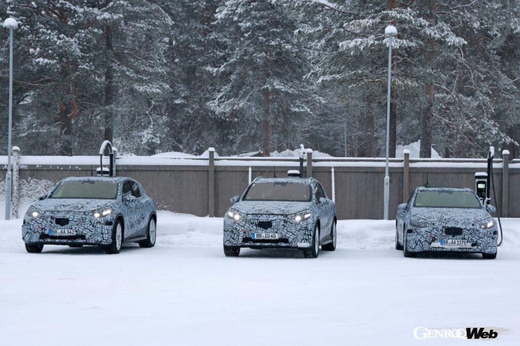 次期型EQCはセダンとSUV、２種類のボディタイプが用意されると予想する。