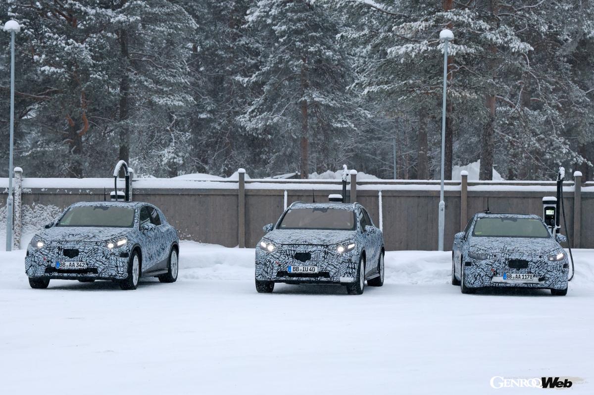 次期型EQCはセダンとSUV、２種類のボディタイプが用意されると予想する。