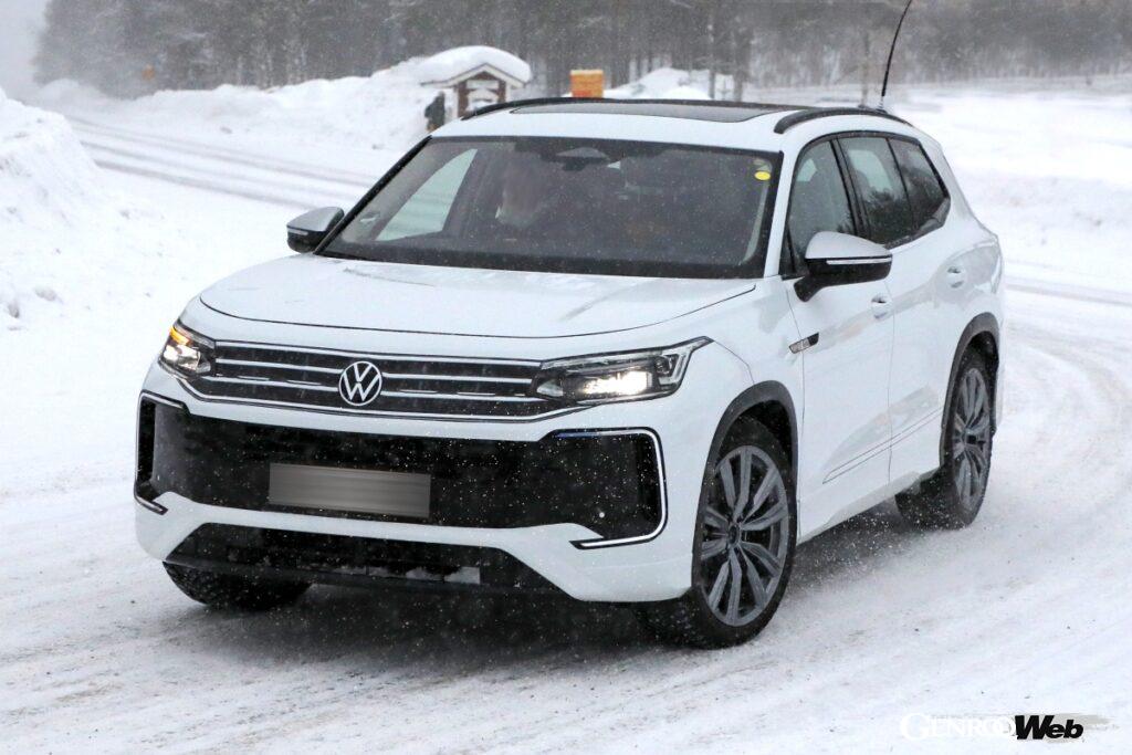 タイロンは、新型ティアグンやパサート同様、MQB Evoプラットフォームを採用する。