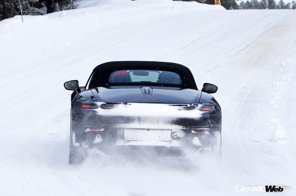 2モーター仕様でボクスターとケイマンに初の全輪駆動モデルが設定される見込み。