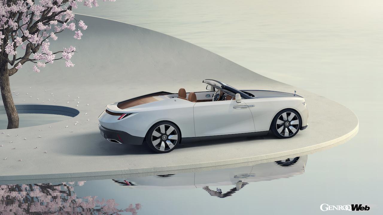 世界に1台のみのロードスター「アルカディア ドロップテイル」のエクステリア。