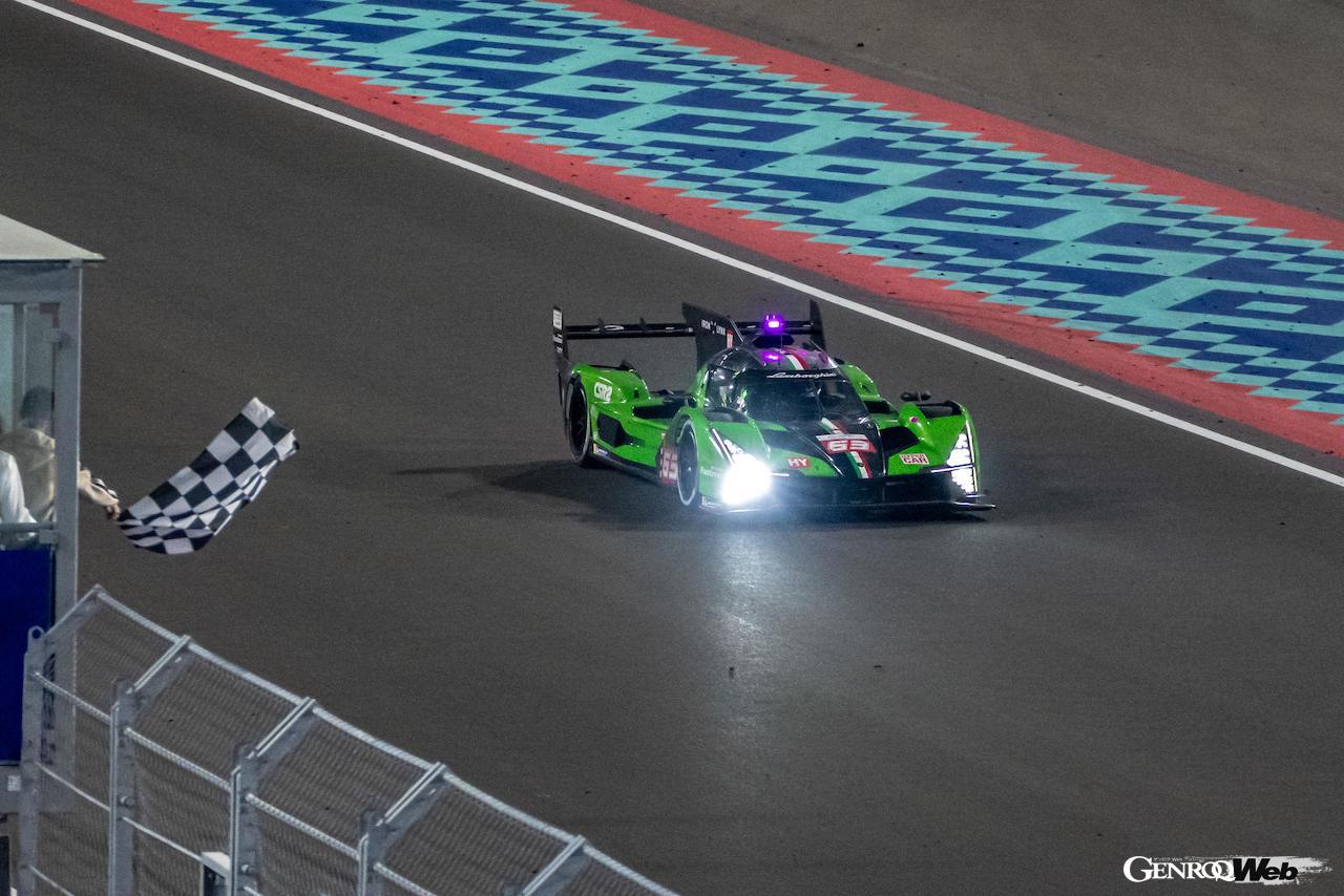 WEC開幕戦カタール1812kmレースでデビューを飾った「ランボルギーニ SC63」。