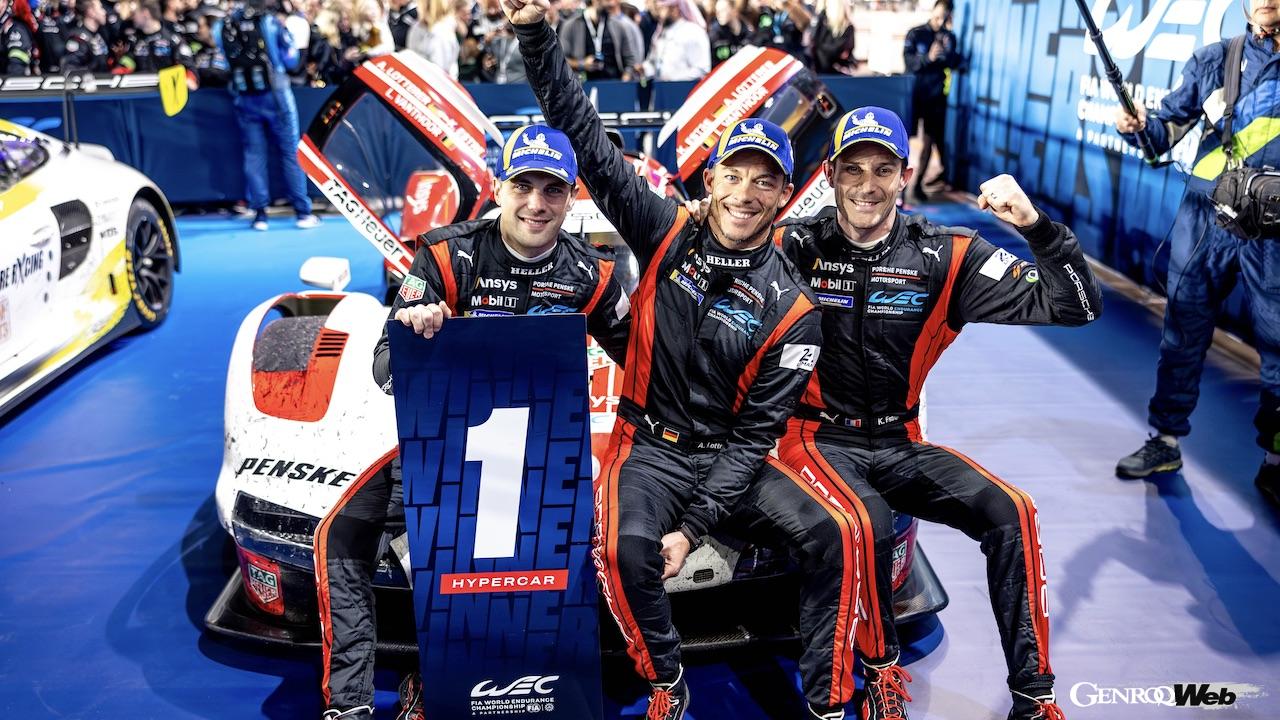 ポールスタートの963 5号車をレース前半で捉えた6号車は、ピットのタイミングで順位を落とすことはあったものの、順調に10時間を走り切り、963での初勝利を達成した。