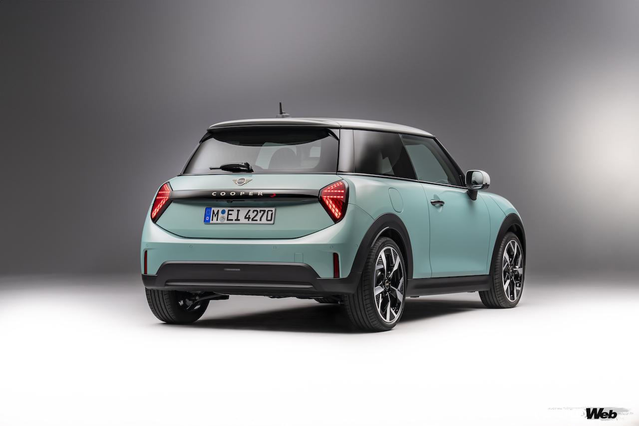 新型「MINI クーパー S 3ドア」のエクステリア。