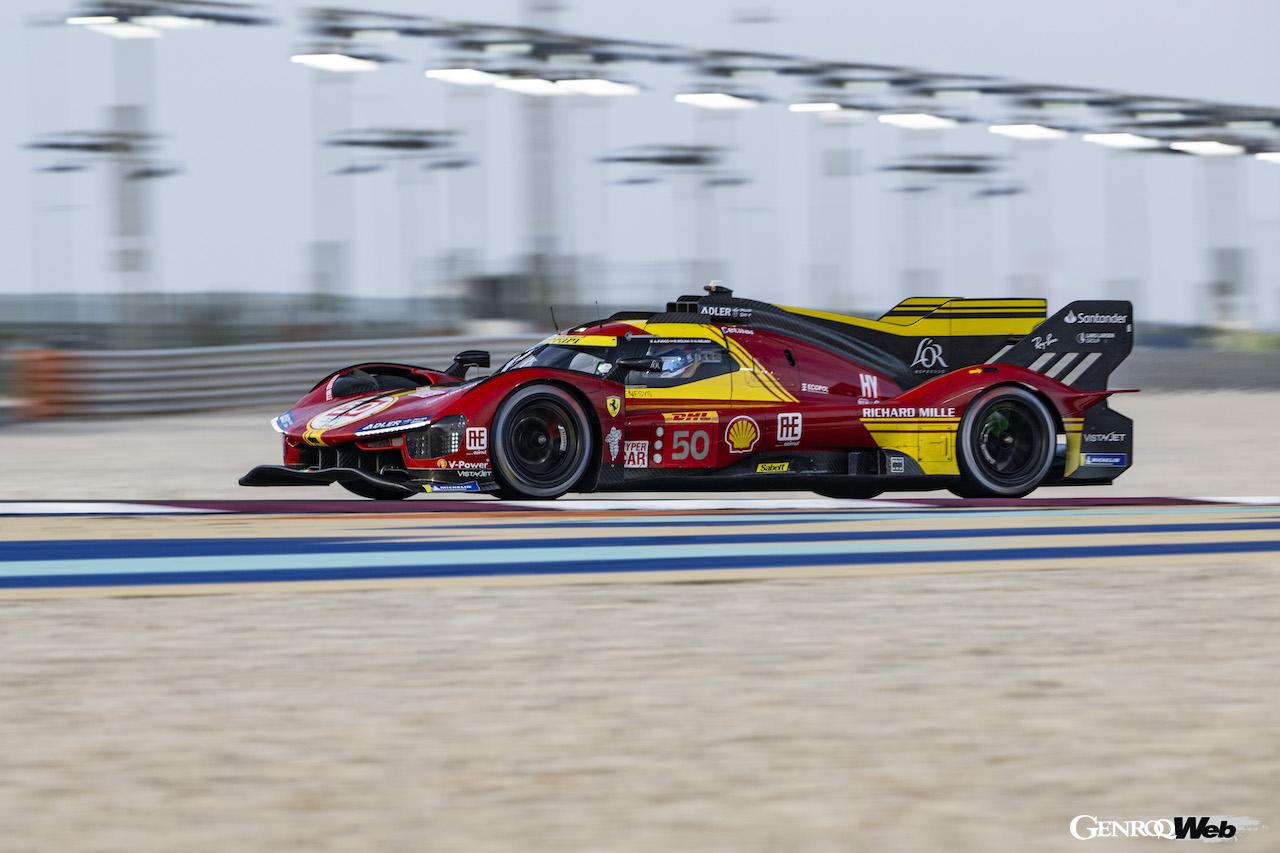 WEC開幕戦「カタール1812kmレース」において、フェラーリ・AFコルセの499P 83号車がフェラーリ勢最上位の5位入賞を果たした。