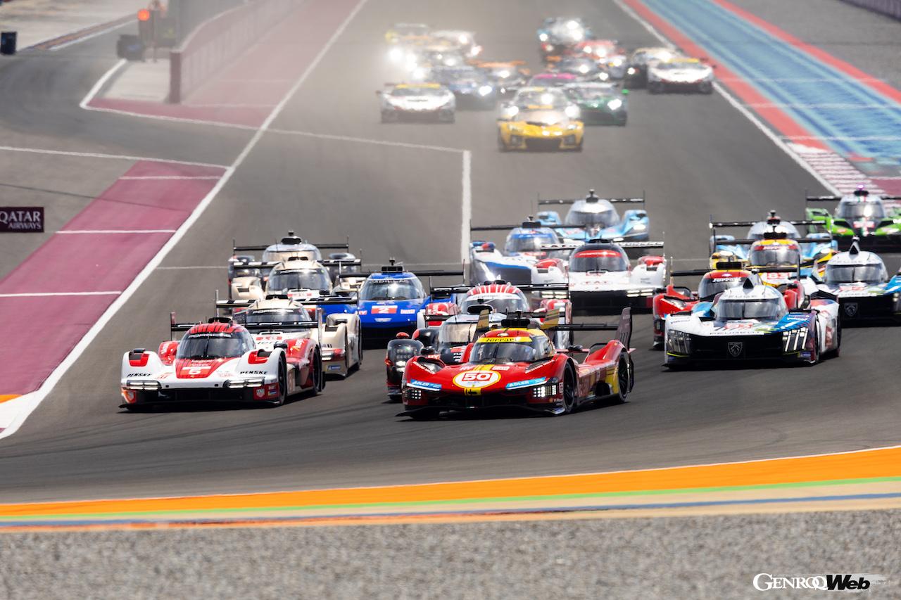 WEC開幕戦「カタール1812kmレース」において、フェラーリ・AFコルセの499P 83号車がフェラーリ勢最上位の5位入賞を果たした。