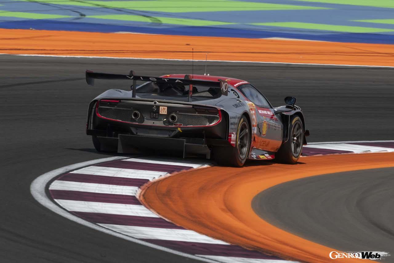 新たにスタートした「LMGT3クラス」において、ビスタ・AFコルセ参戦したフェラーリ 296 LMGT3は、54号車が5位、55号車が7位で走り切った。