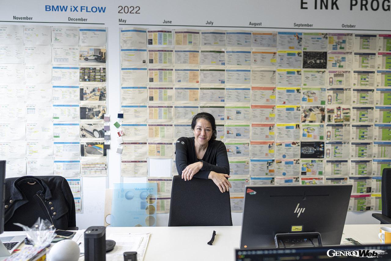 「BMW i5 フロウ ノストカーナ」の制作工程。