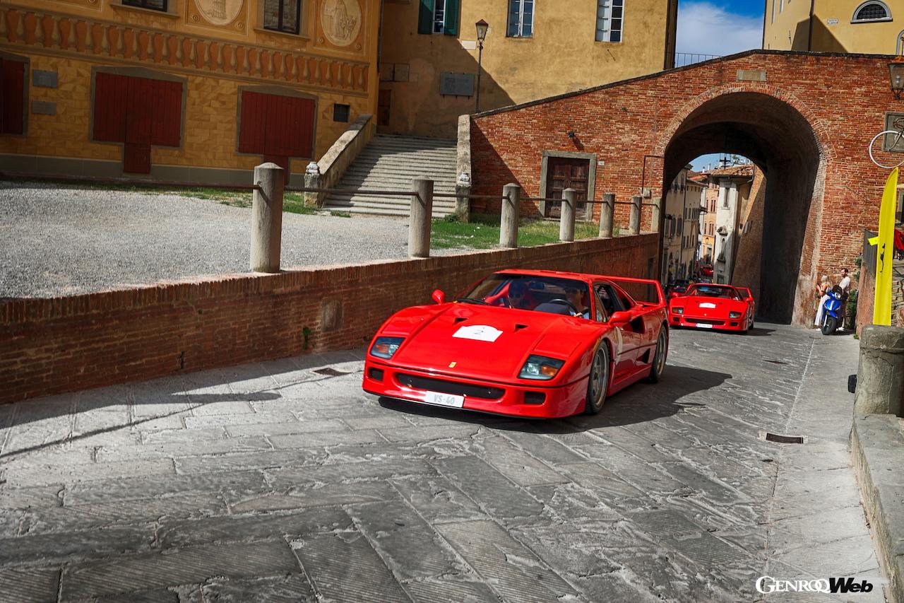 2023年に実施された「F40 レガシー・ツアー2023」の様子。