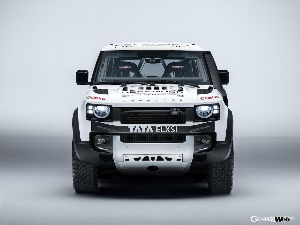 ディフェンダー・ラリー・シリーズUK用「ディフェンダー 90」ワンメイクラリー仕様。