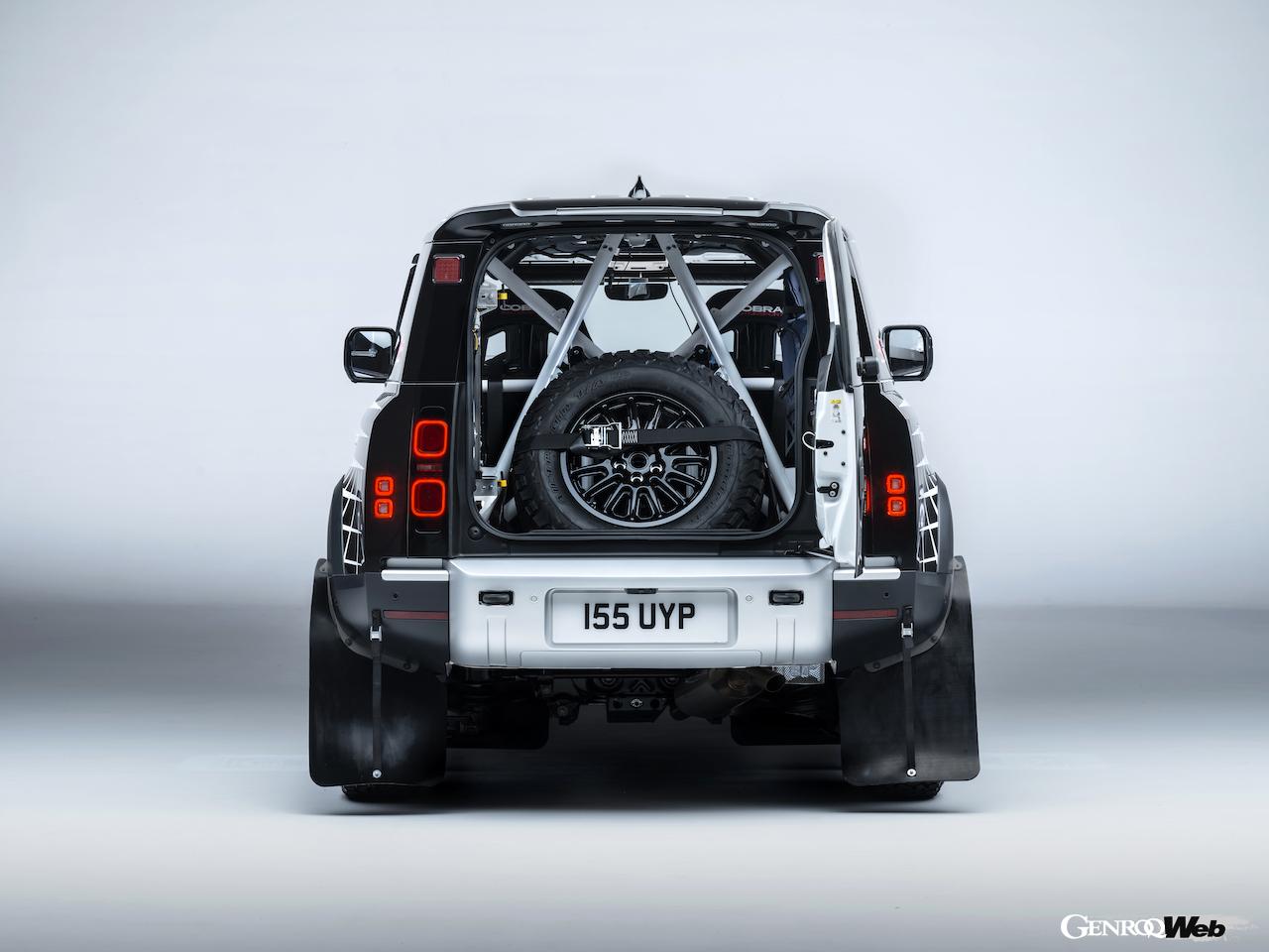 ディフェンダー・ラリー・シリーズUK用「ディフェンダー 90」ワンメイクラリー仕様。