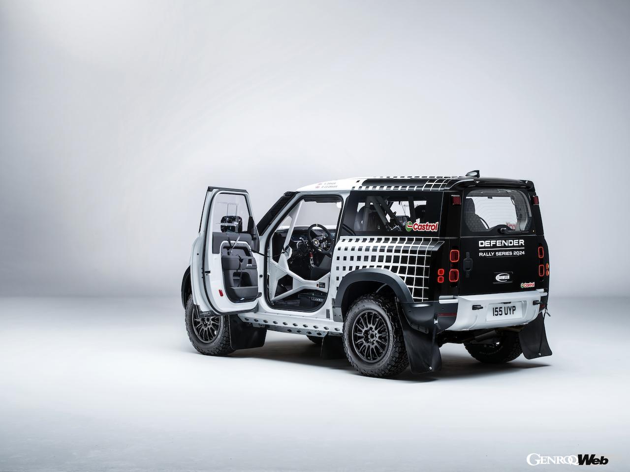 ディフェンダー・ラリー・シリーズUK用「ディフェンダー 90」ワンメイクラリー仕様。
