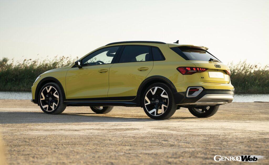 新たにラインアップに加わった、クロスオーバー「 A3 オールストリート」。