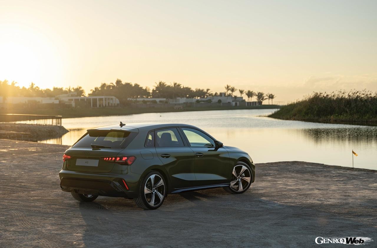 4代目「アウディ A3 スポーツバック」改良新型のエクステリア。