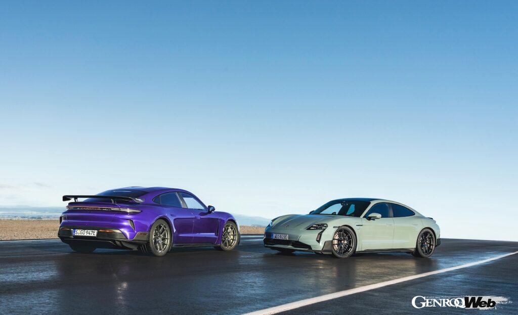 フル電動スポーツ「タイカン」のハイパフォーマンス仕様「 タイカン ターボGT」と「タイカン ターボGT ヴァイザッハパッケージ」の日本導入がスタートした。