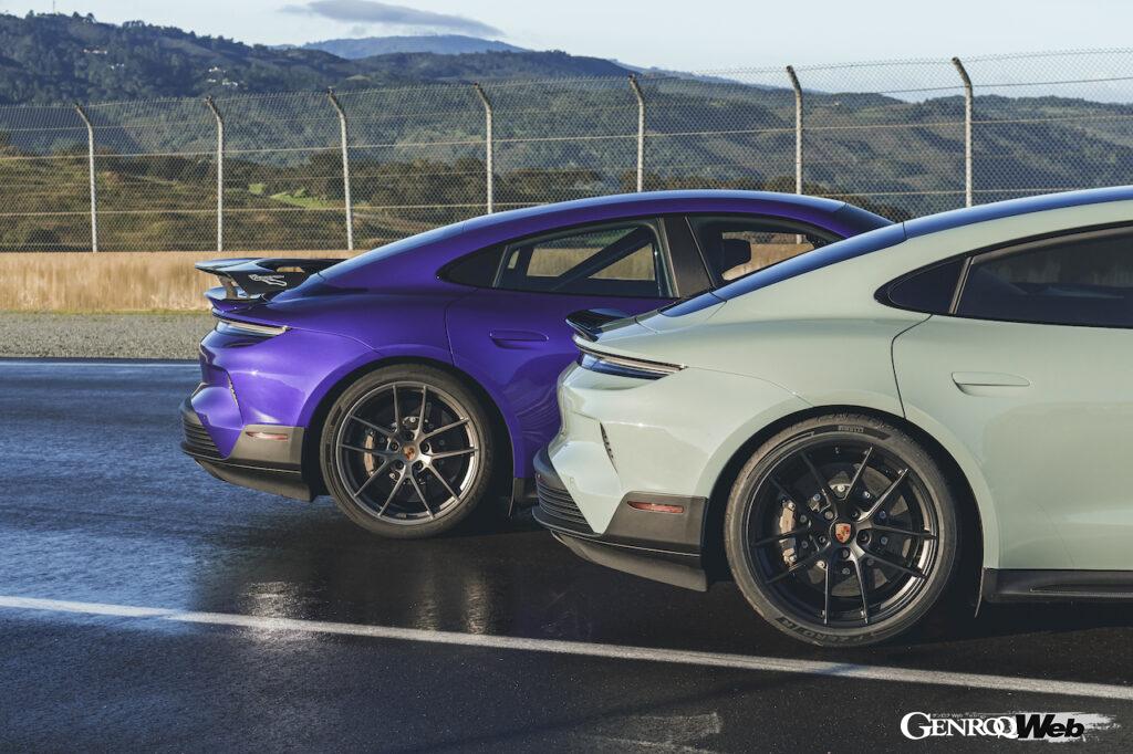 フル電動スポーツ「タイカン」のハイパフォーマンス仕様「 タイカン ターボGT」と「タイカン ターボGT ヴァイザッハパッケージ」の日本導入がスタートした。