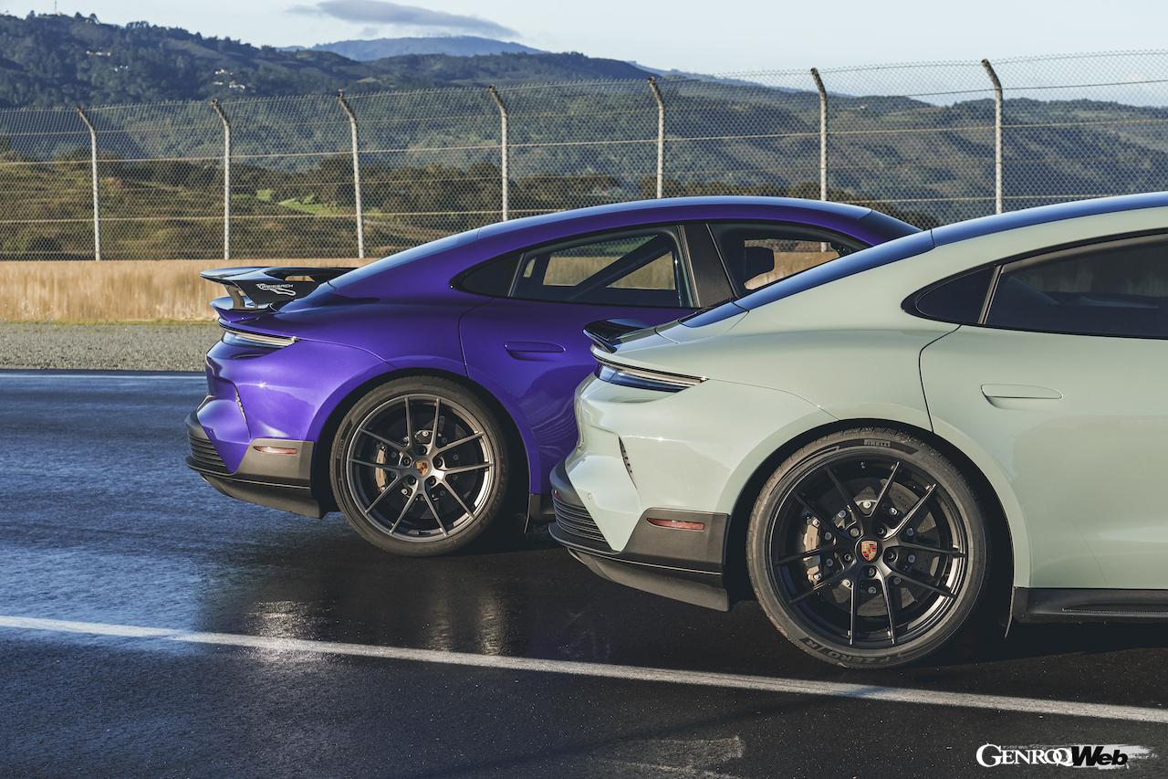 フル電動スポーツ「タイカン」のハイパフォーマンス仕様「 タイカン ターボGT」と「タイカン ターボGT ヴァイザッハパッケージ」の日本導入がスタートした。