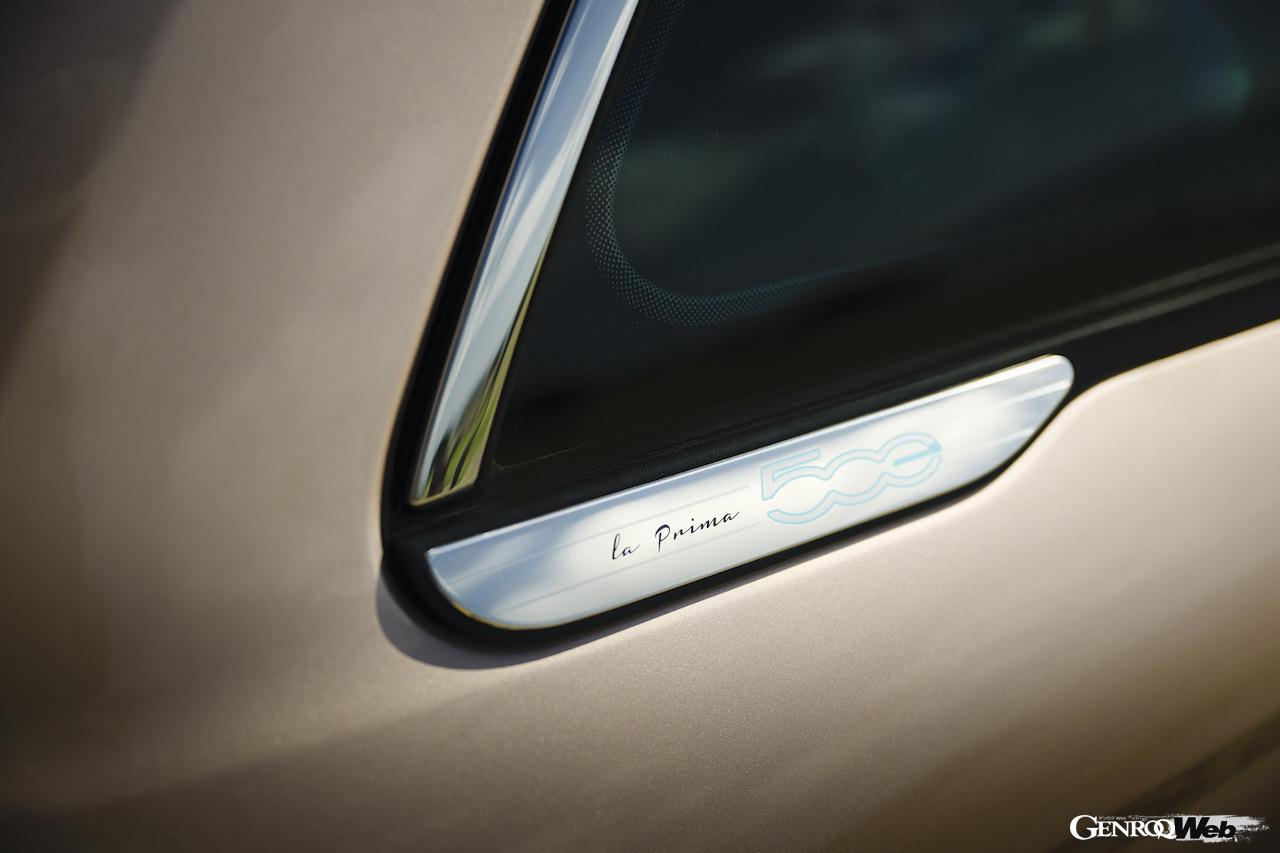 「フィアット 500e Inspired By Beauty」のエクステリア。