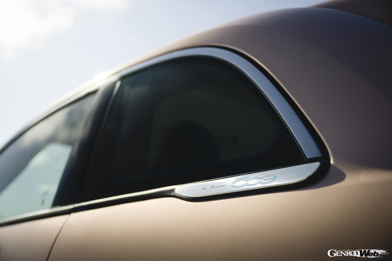 「フィアット 500e Inspired By Beauty」のエクステリア。