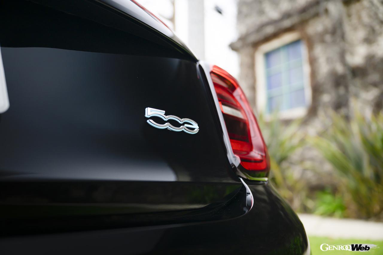 「フィアット 500e Inspired By Music」のエクステリア。