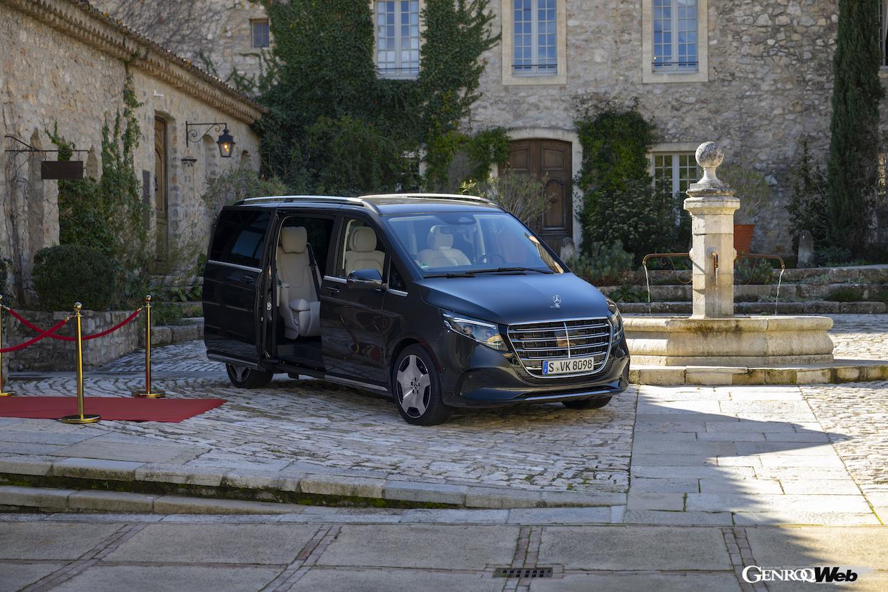 「メルセデス・ベンツ Vクラス」改良新型のエクステリア。