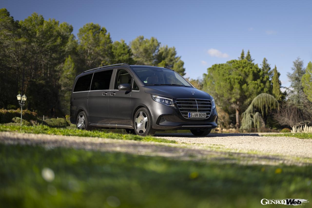 「メルセデス・ベンツ Vクラス」改良新型のエクステリア。