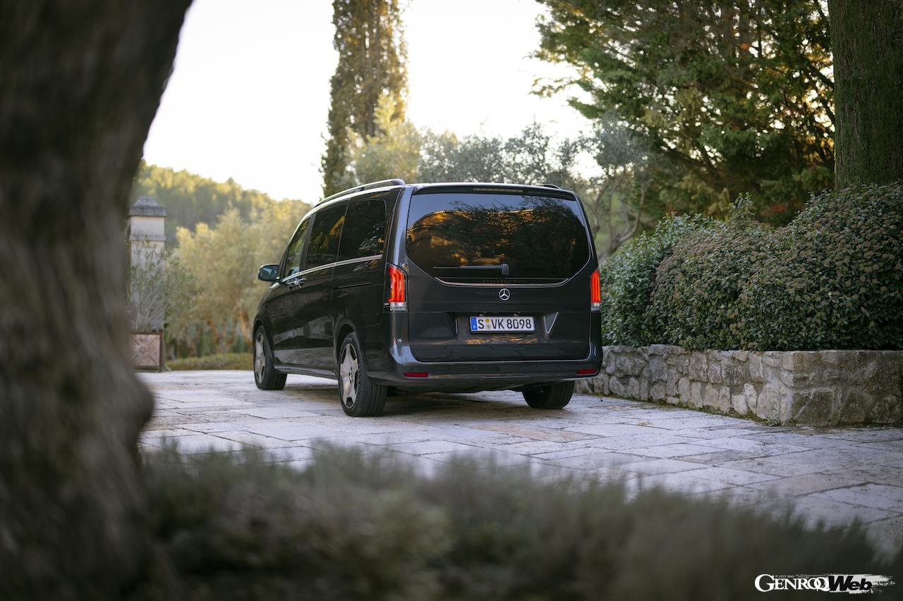 「メルセデス・ベンツ Vクラス」改良新型のエクステリア。