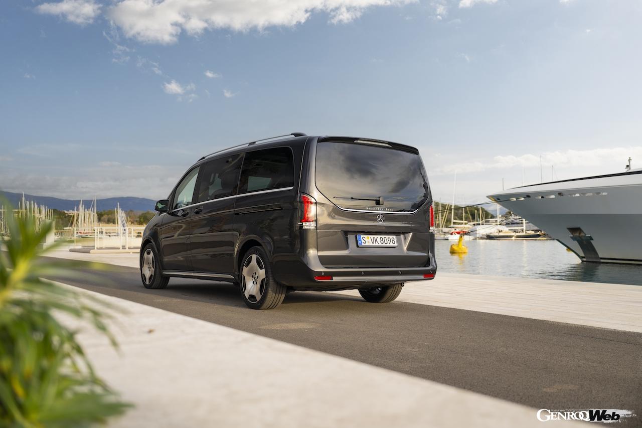 「メルセデス・ベンツ Vクラス」改良新型のエクステリア。