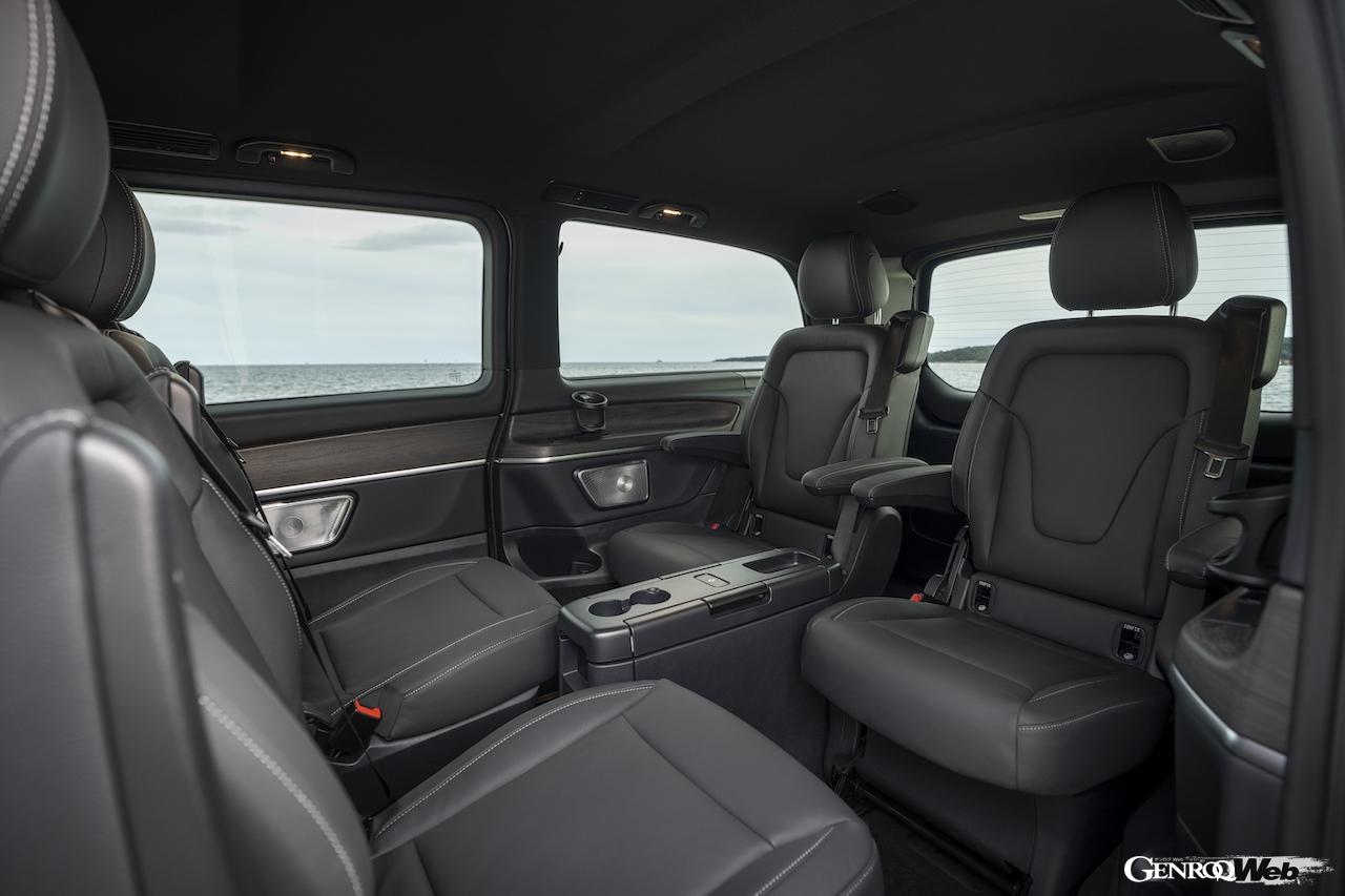 「メルセデス・ベンツ Vクラス」改良新型のインテリア。