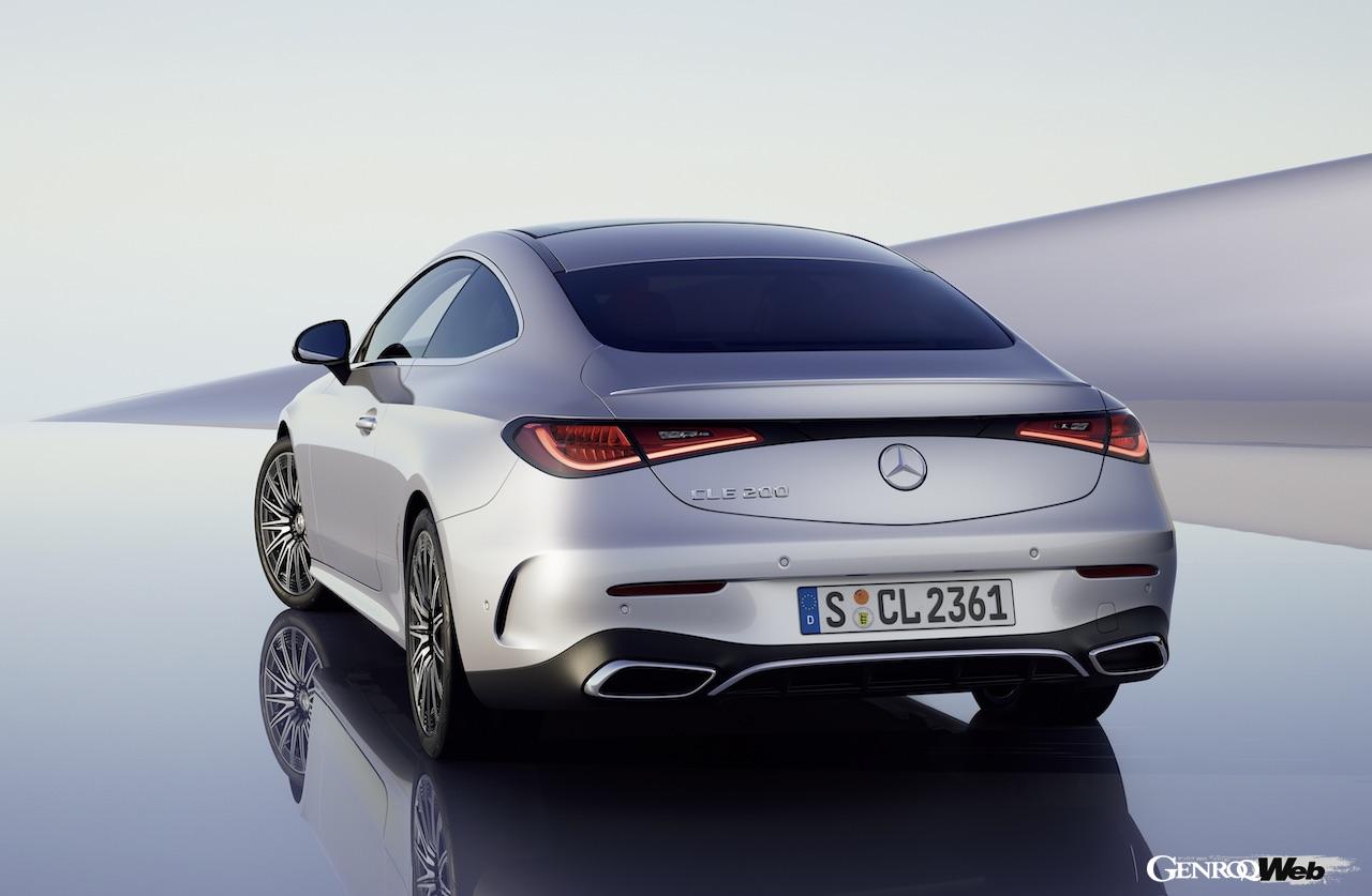 日本に導入される「メルセデス・ベンツ CLE 200 クーペ」のエクステリア。