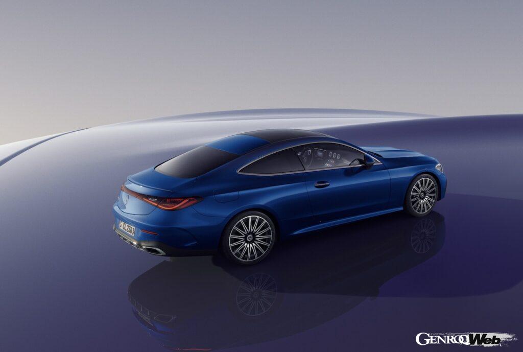 日本に導入される「メルセデス・ベンツ CLE 200 クーペ」のエクステリア。