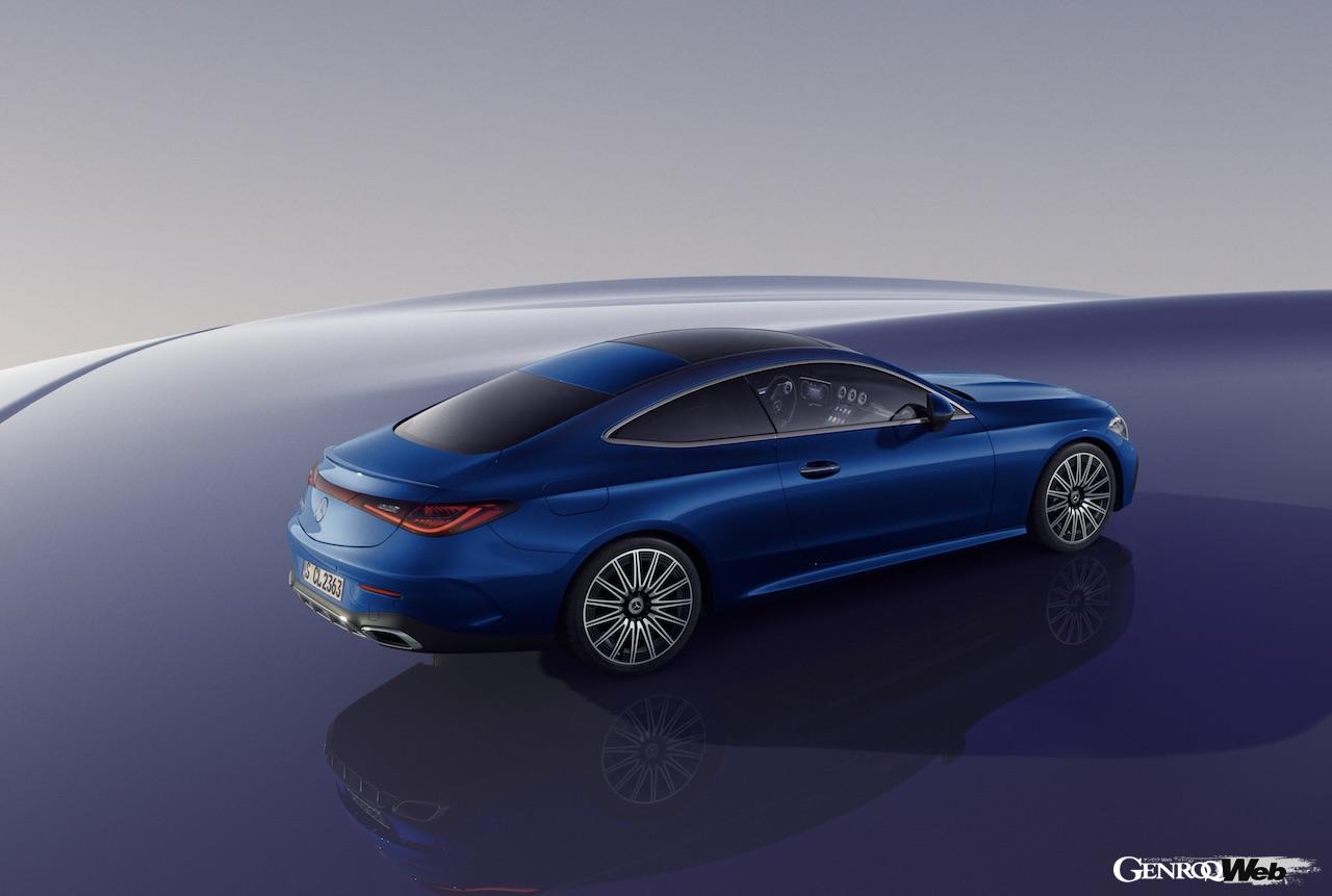 日本に導入される「メルセデス・ベンツ CLE 200 クーペ」のエクステリア。