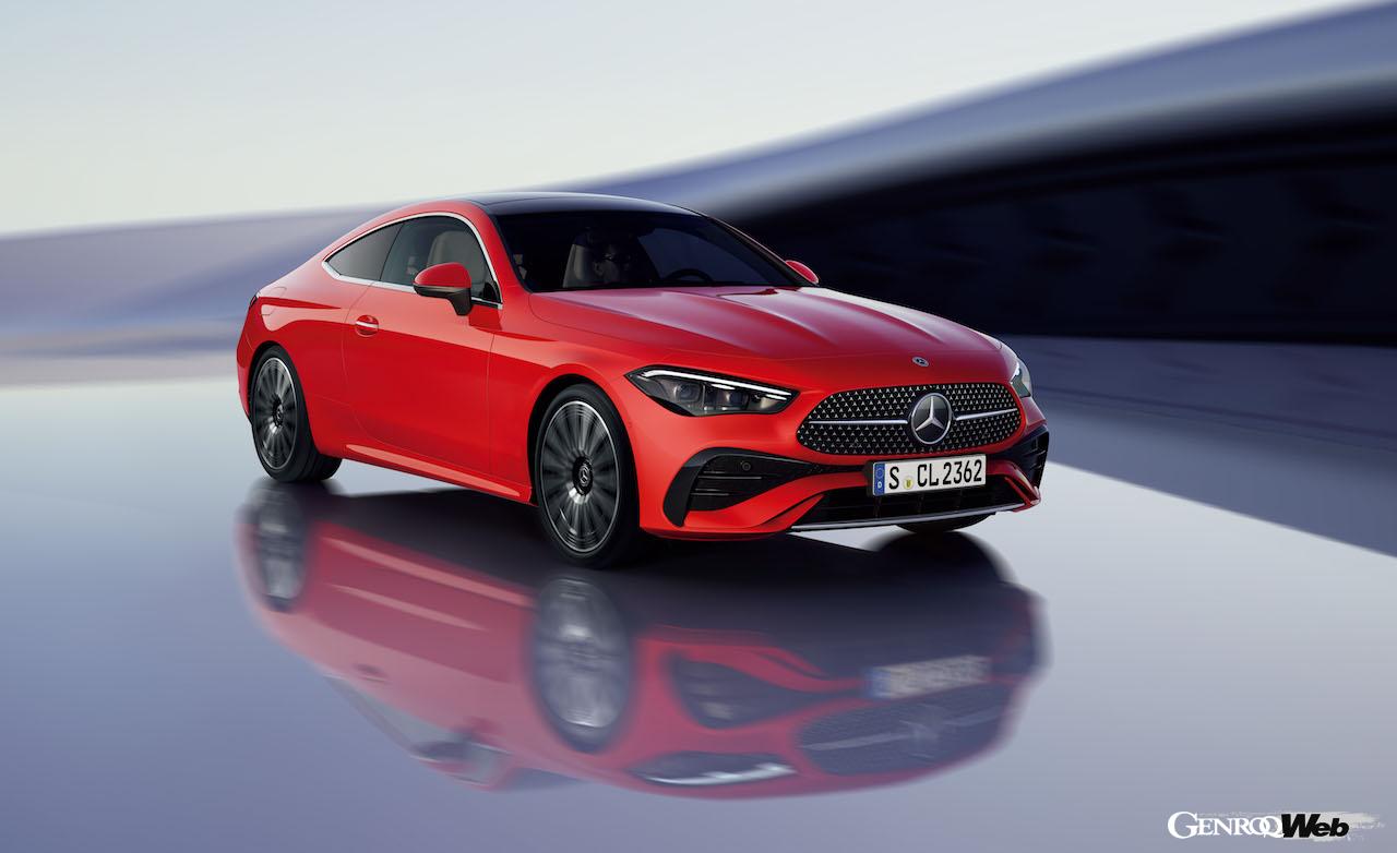 日本に導入される「メルセデス・ベンツ CLE 200 クーペ」のエクステリア。