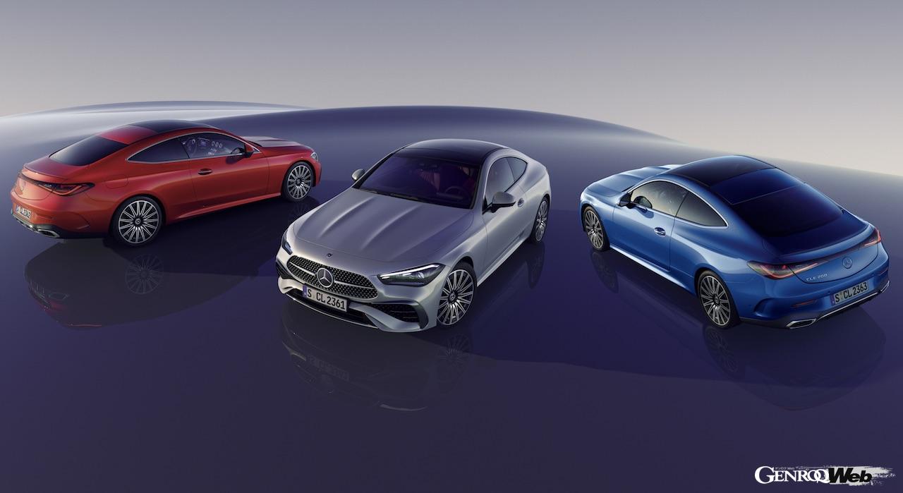 日本に導入される「メルセデス・ベンツ CLE 200 クーペ」のエクステリア。