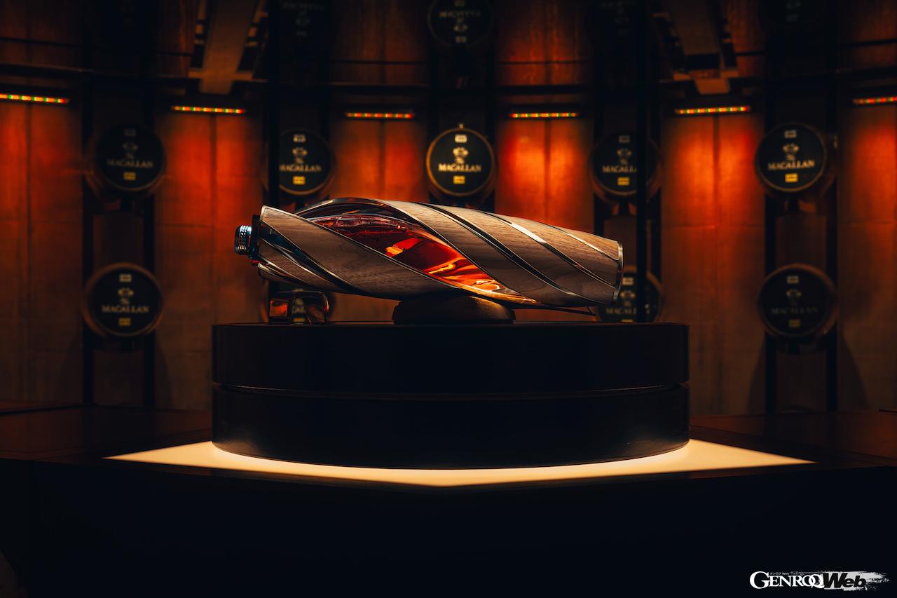 ベントレーとマッカランが共同開発した限定ウィスキー「マッカラン・ホライズン」。