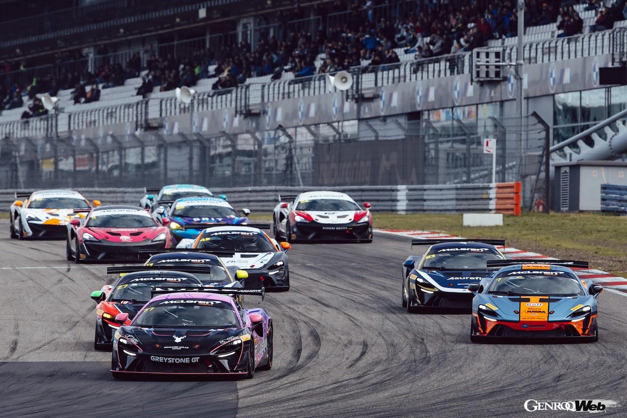アルトゥーラ トロフィー、570S トロフィーで戦われるマクラーレンのワンメイクシリーズ「マクラーレン・トロフィー」がヨーロッパに続き、アメリカでも開催されることになった。