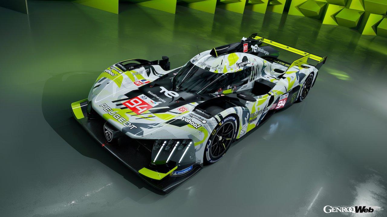 第2戦イモラ6時間レースから投入される、2024年型プジョー 9X8 。