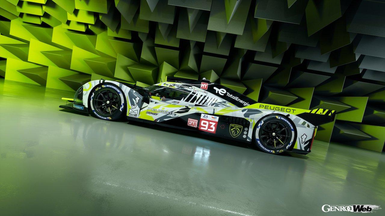 第2戦イモラ6時間レースから投入される、2024年型プジョー 9X8 。