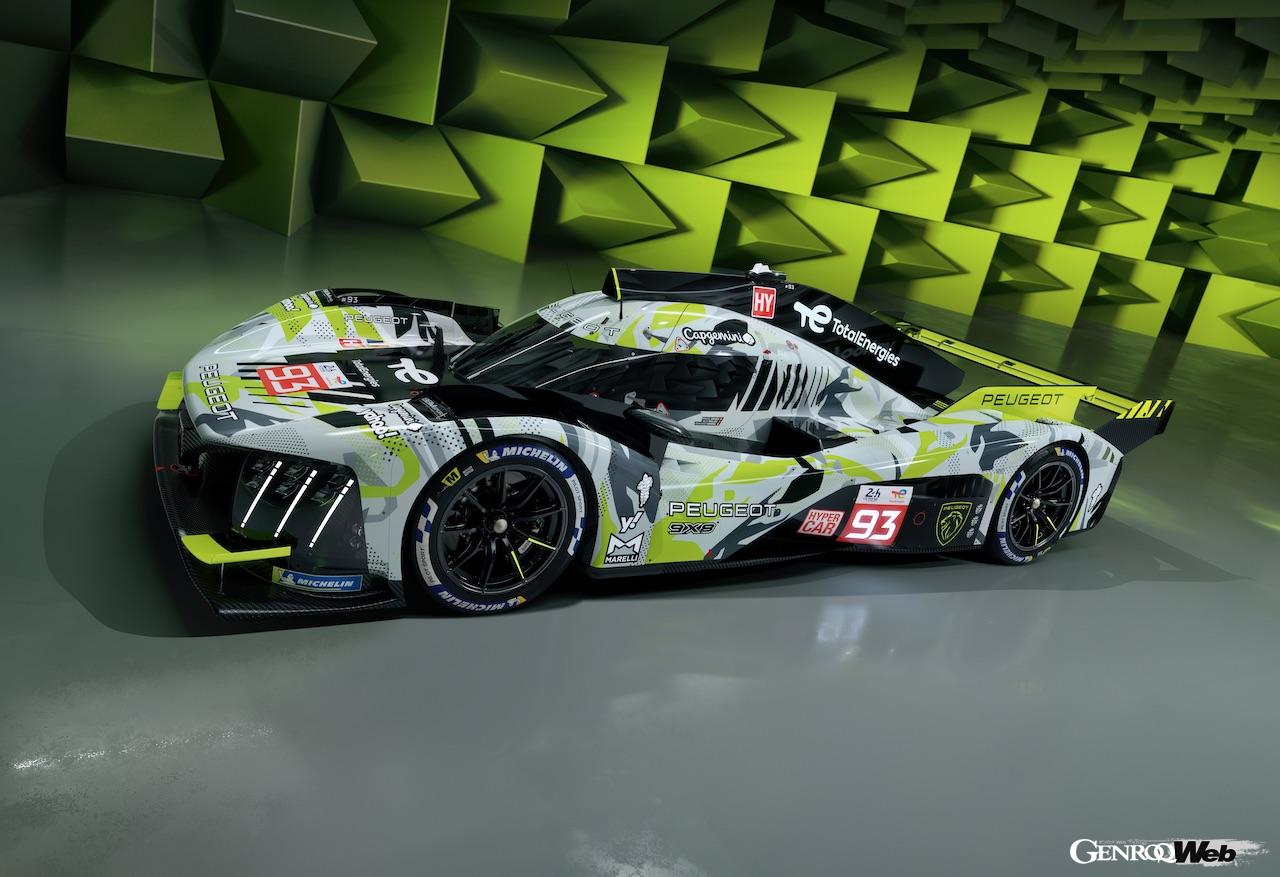 第2戦イモラ6時間レースから投入される、2024年型プジョー 9X8 。