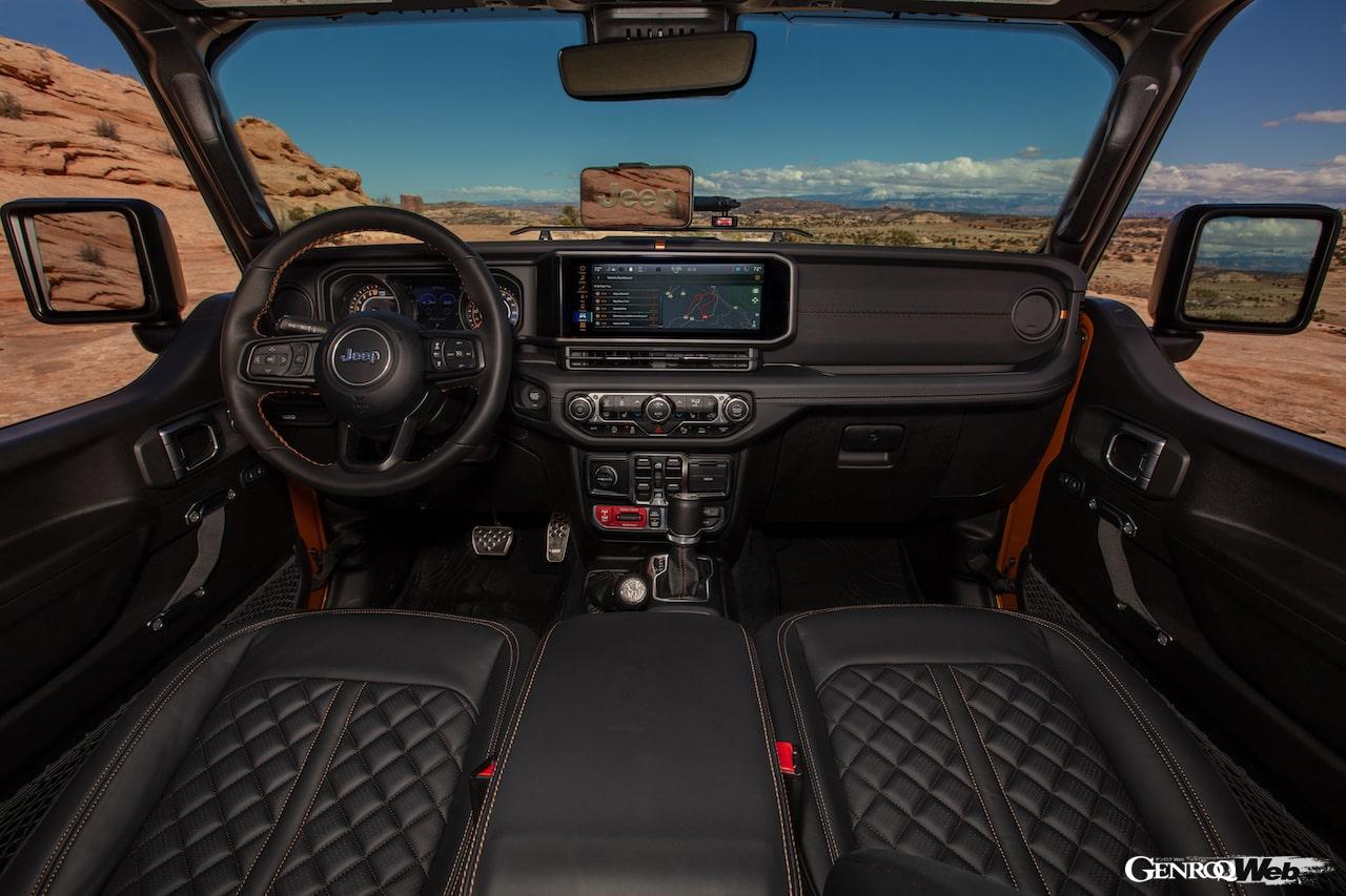 「ジープ グラディエーター ルビコン ハイトップ コンセプト」のエクステリア。