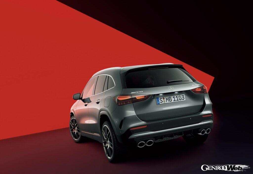 メルセデス AMG GLA 45 S 4MATIC+のエクステリア。