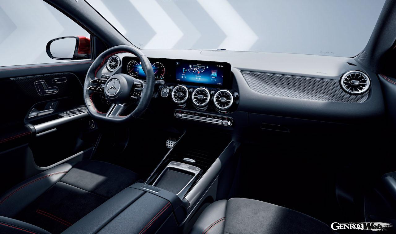 メルセデス・ベンツ GLA 180のインテリア。