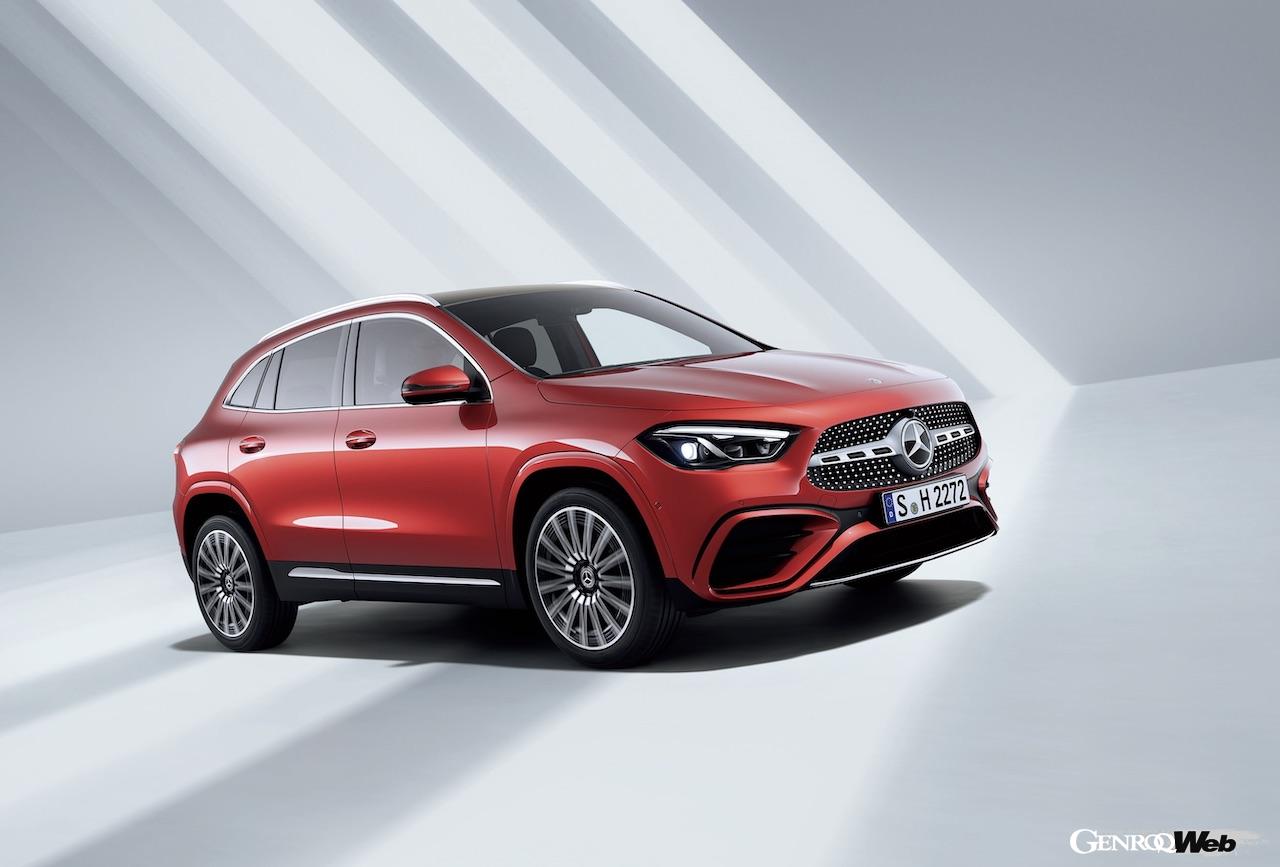 メルセデス・ベンツ GLA 180のエクステリア。